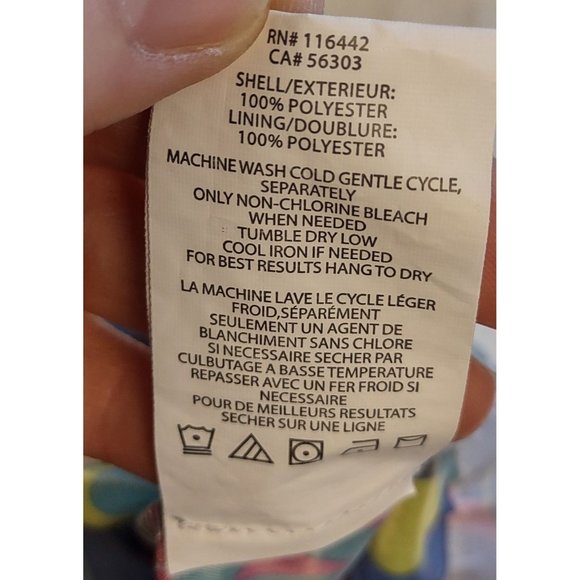 Empyre Windbreaker Wilburt Multi-Color Geometric Skateboarding Size L - Picture 4 of 12